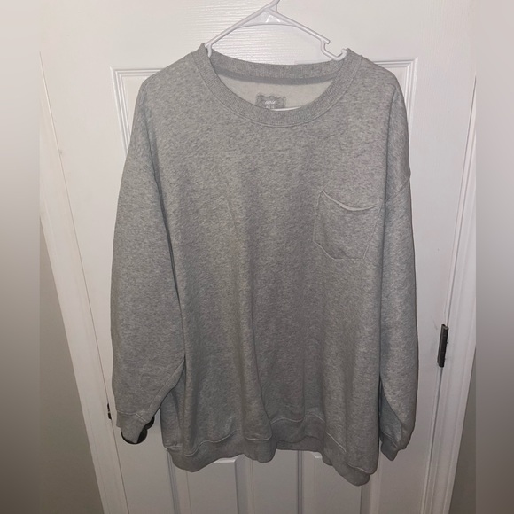 Aerie exposed seam gray sweatshirt size XL! - Picture 1 of 4